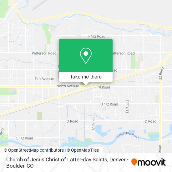 Church of Jesus Christ of Latter-day Saints map