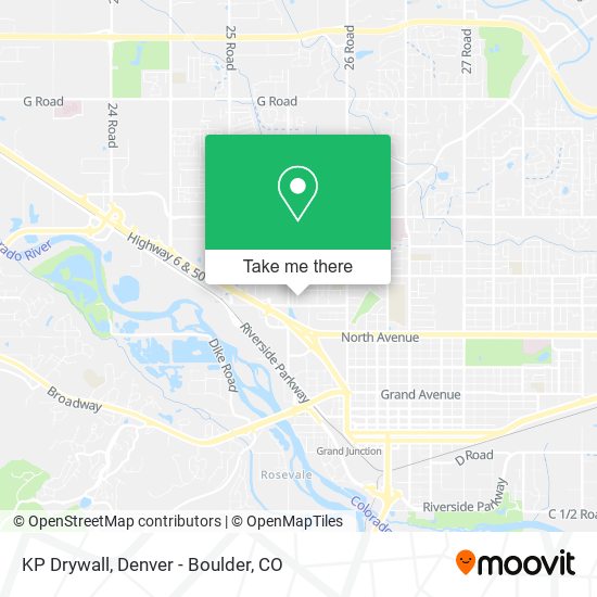 Mapa de KP Drywall