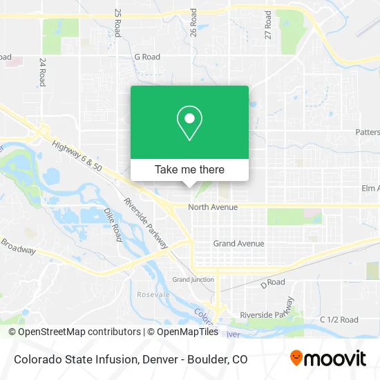 Colorado State Infusion map