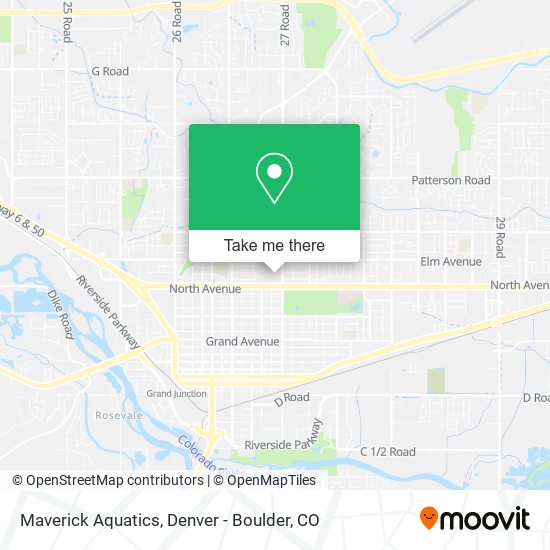 Maverick Aquatics map