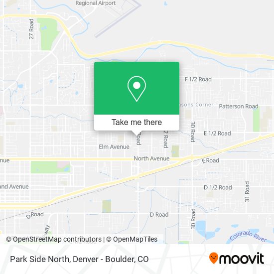 Park Side North map