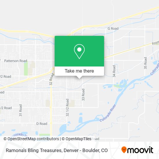 Ramona's Bling Treasures map