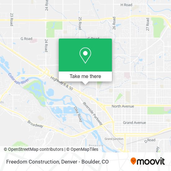 Freedom Construction map