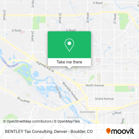 Mapa de BENTLEY Tax Consulting