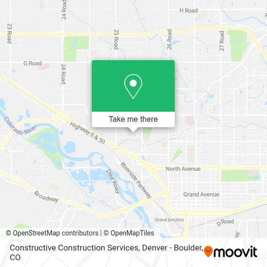 Constructive Construction Services map