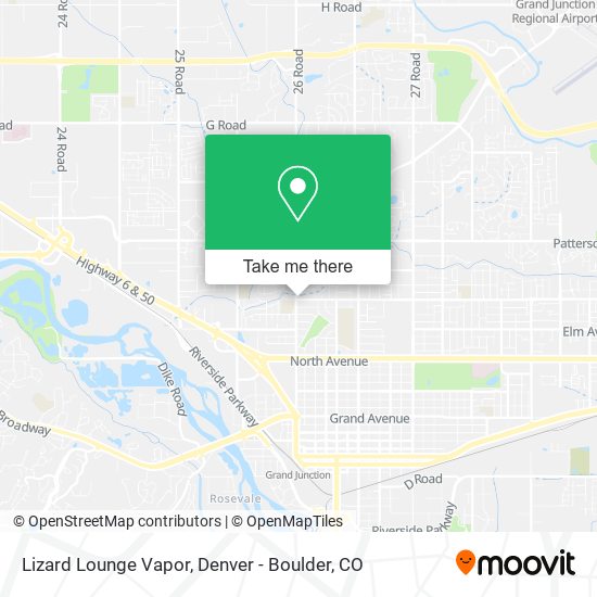 Lizard Lounge Vapor map