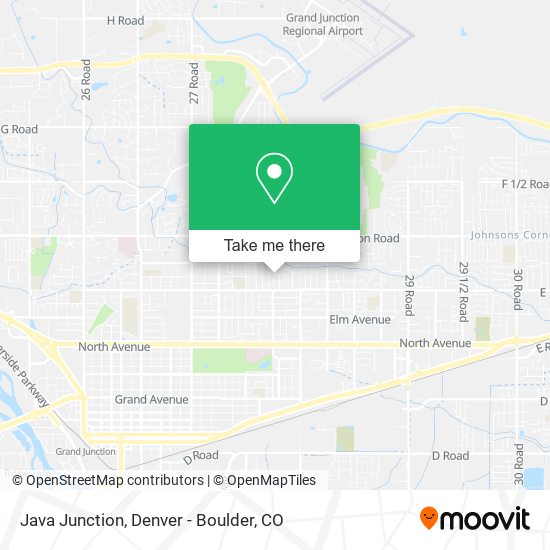 Java Junction map