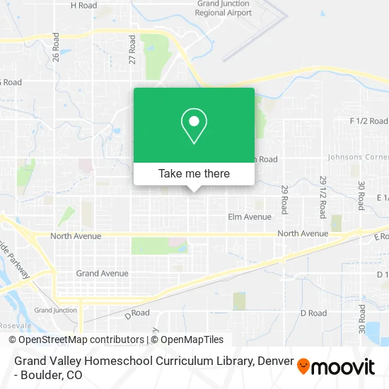 Grand Valley Homeschool Curriculum Library map