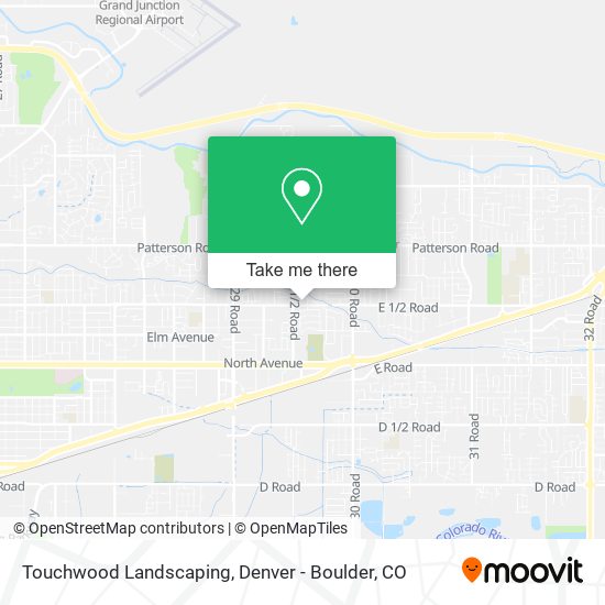 Mapa de Touchwood Landscaping