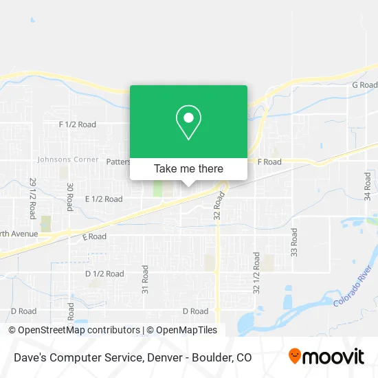 Mapa de Dave's Computer Service
