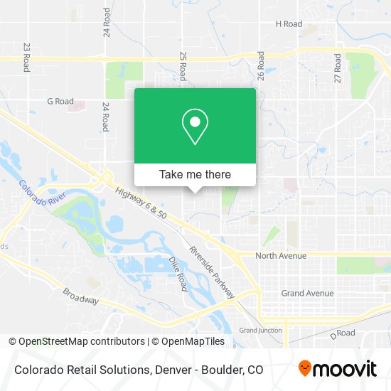 Colorado Retail Solutions map