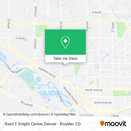 Mapa de Basil T. Knight Center