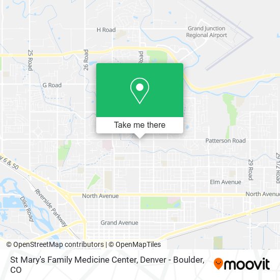Mapa de St Mary's Family Medicine Center