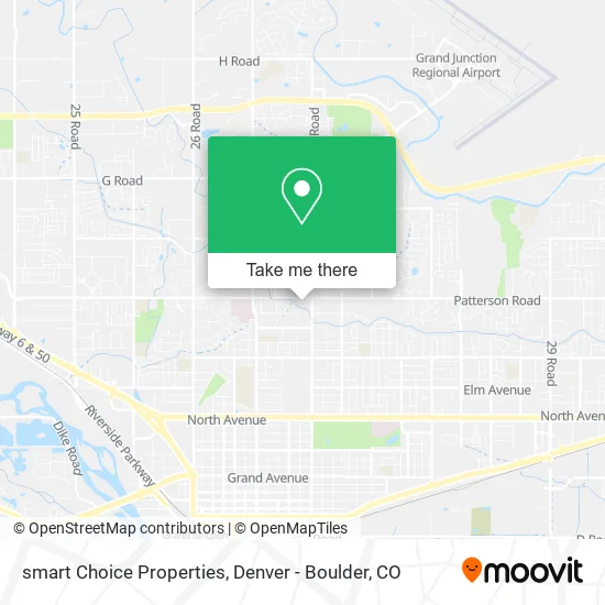 smart Choice Properties map