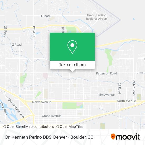 Dr. Kenneth Perino DDS map