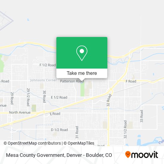 Mapa de Mesa County Government