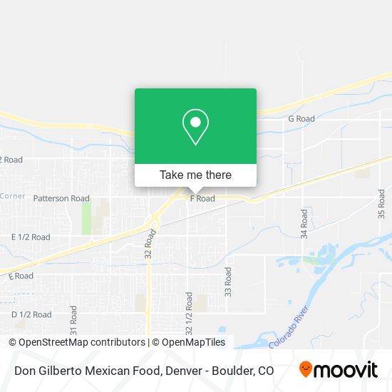 Don Gilberto Mexican Food map