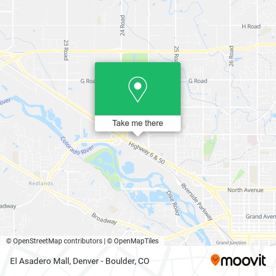 El Asadero Mall map