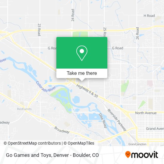 Go Games and Toys map