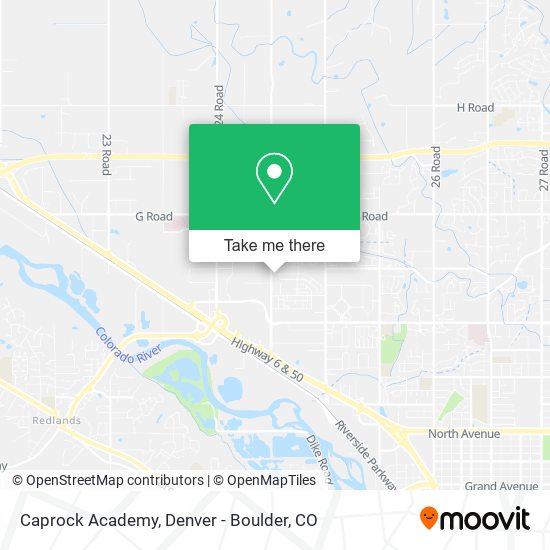 Caprock Academy map