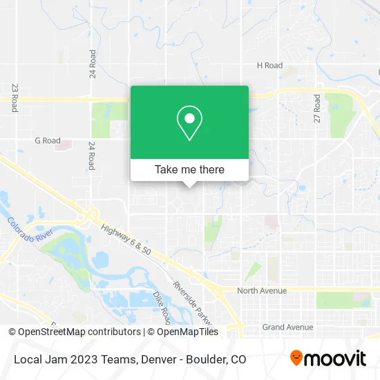 Local Jam 2023 Teams map