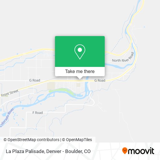 La Plaza Palisade map