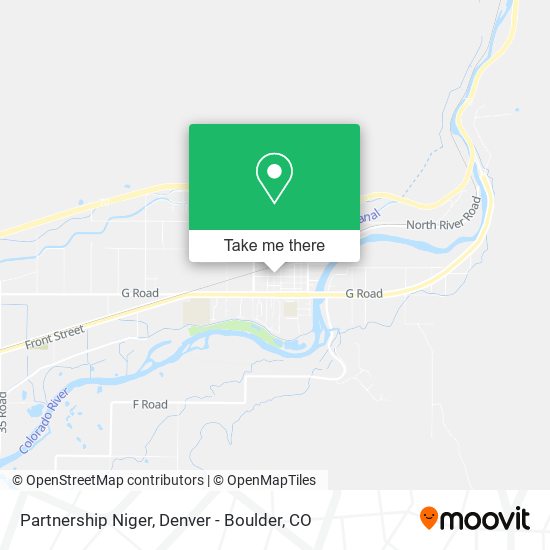 Partnership Niger map