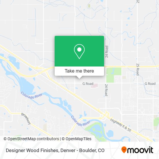 Mapa de Designer Wood Finishes