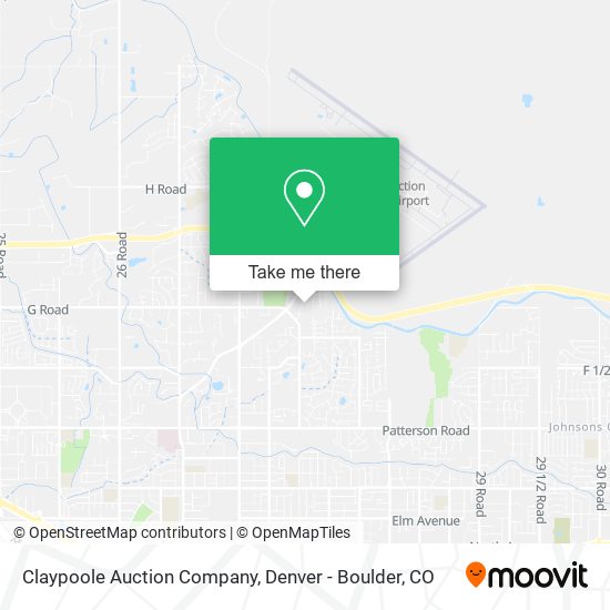 Mapa de Claypoole Auction Company