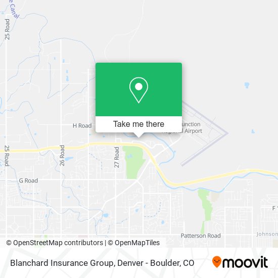 Blanchard Insurance Group map