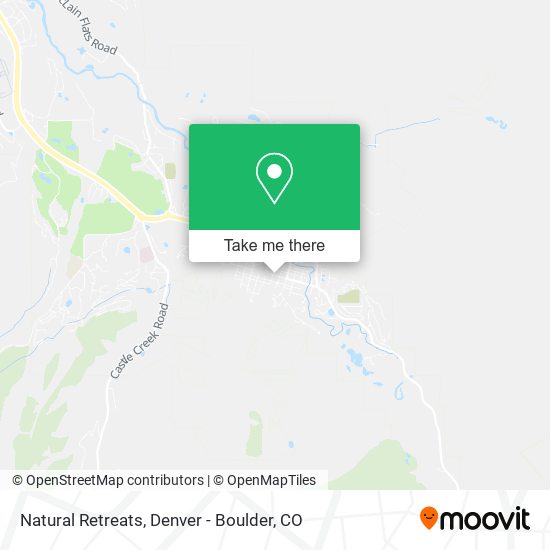 Natural Retreats map