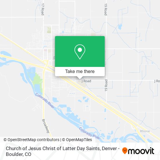 Church of Jesus Christ of Latter Day Saints map