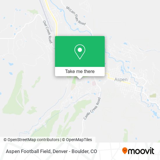 Aspen Football Field map