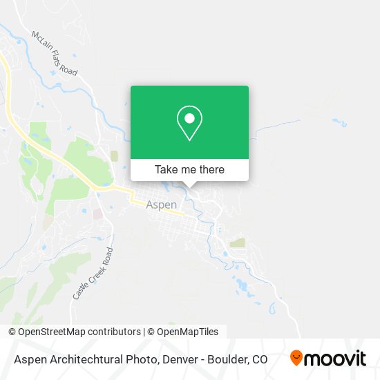 Aspen Architechtural Photo map