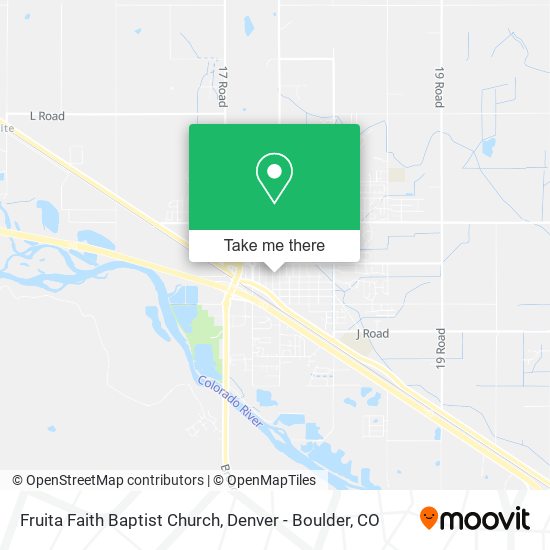 Mapa de Fruita Faith Baptist Church