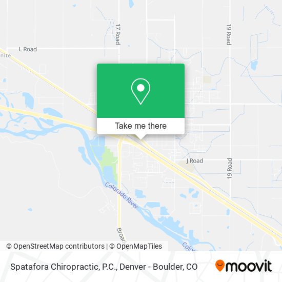 Spatafora Chiropractic, P.C. map