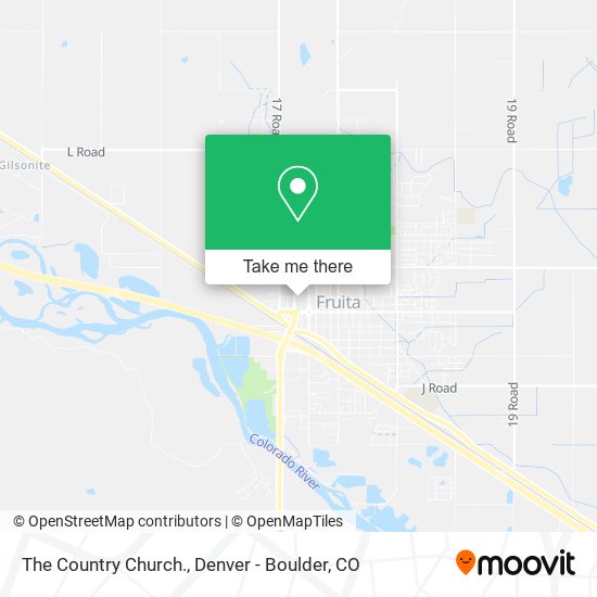 Mapa de The Country Church.
