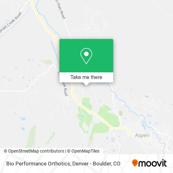 Bio Performance Orthotics map