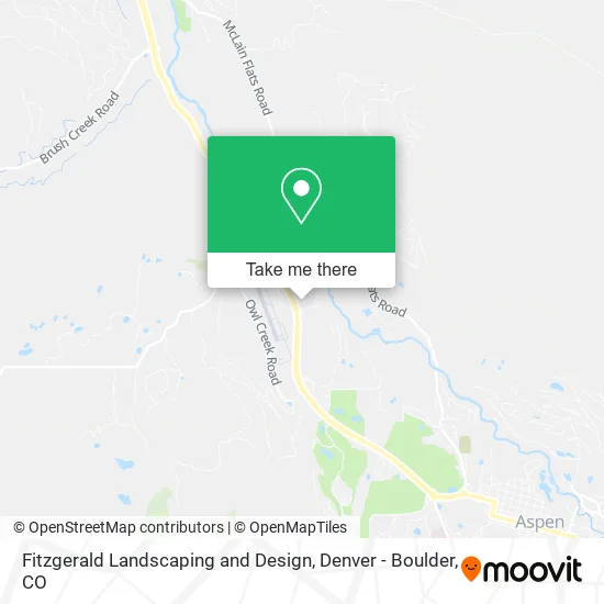 Fitzgerald Landscaping and Design map