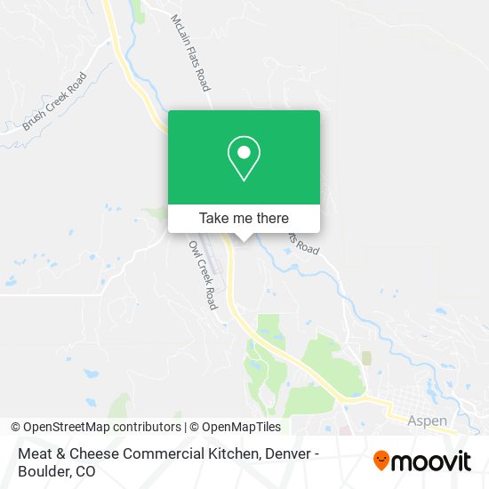 Mapa de Meat & Cheese Commercial Kitchen