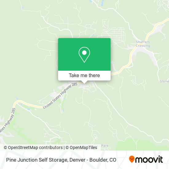 Mapa de Pine Junction Self Storage