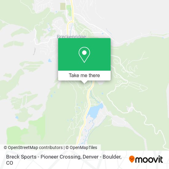 Breck Sports - Pioneer Crossing map