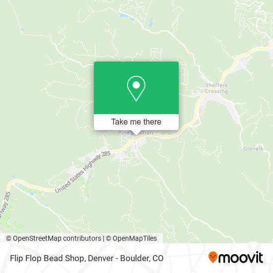 Flip Flop Bead Shop map