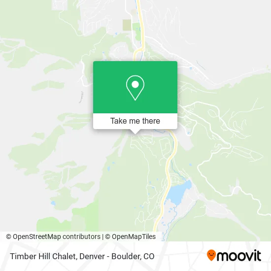 Timber Hill Chalet map