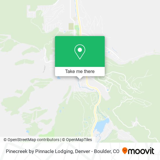Mapa de Pinecreek by Pinnacle Lodging