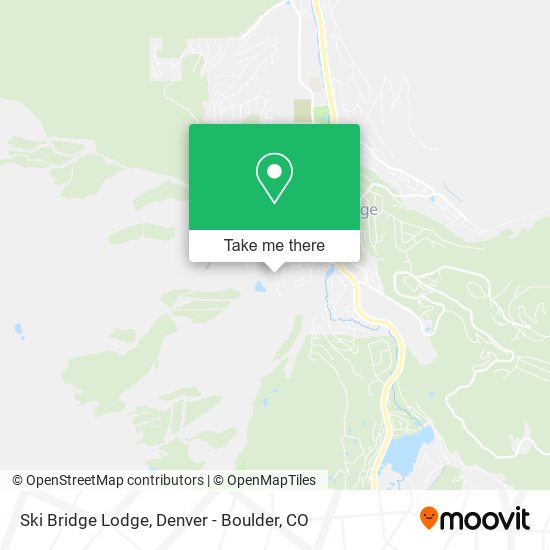 Ski Bridge Lodge map