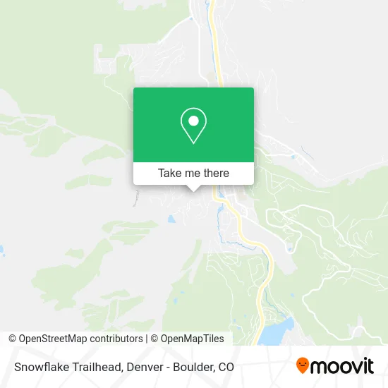 Snowflake Trailhead map