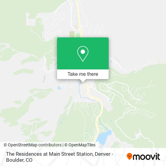 Mapa de The Residences at Main Street Station