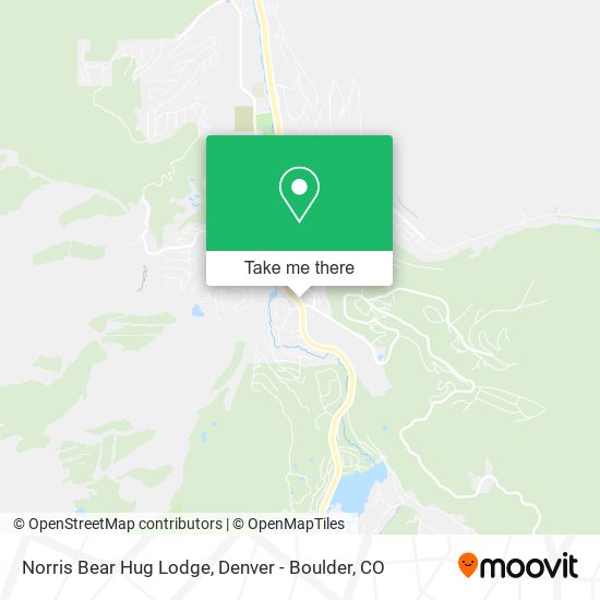 Norris Bear Hug Lodge map