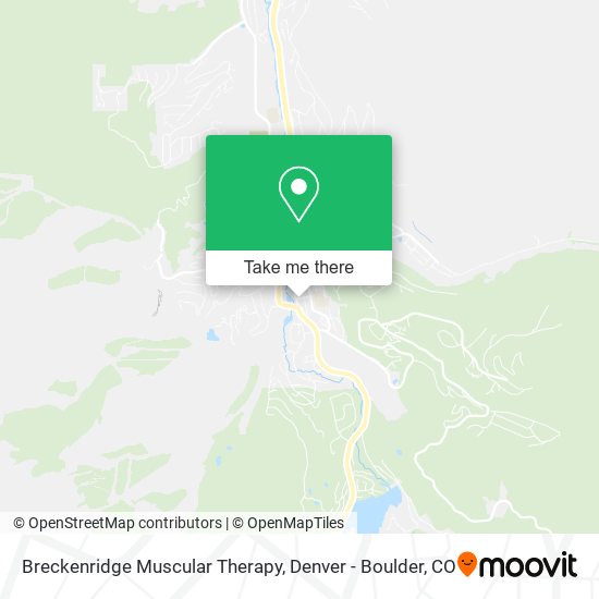 Breckenridge Muscular Therapy map